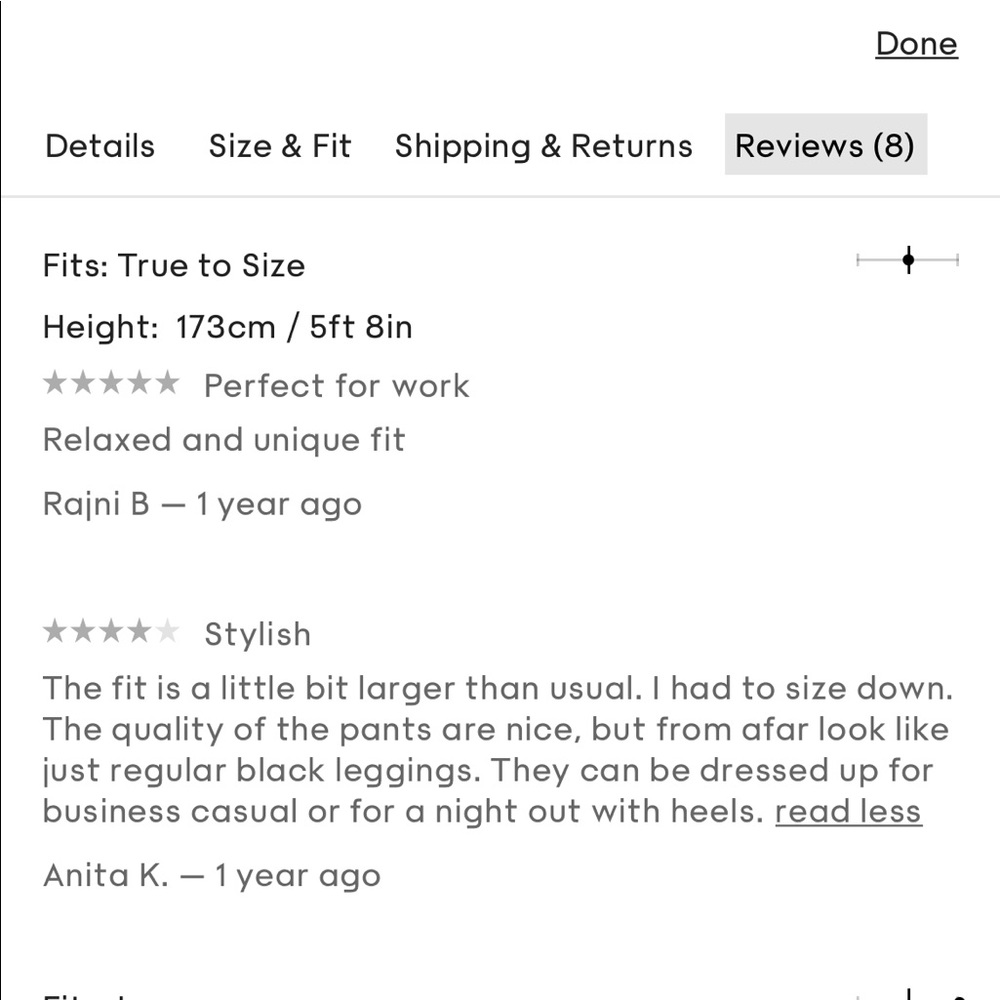 Size 6-8 | NWOT Aritzia Babaton Mace Pant - Picture 8 of 8